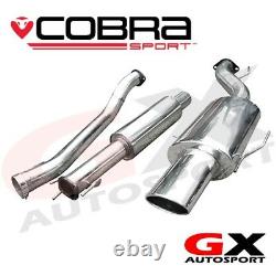 VX62 Cobra sport Vauxhall Astra G Turbo Coupe 98-04 Cat Back Res