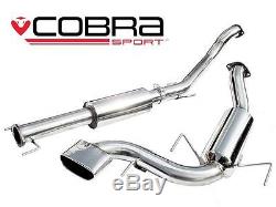 VX72 COBRA SS EXHAUST fit Vauxhall Astra H VXR 0511 Cat Back System (Resonated)