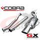 VX73 Cobra Sport Vauxhall Astra H SRI 2.0T 04-10 Cat Back Exhaust Non Resonated
