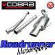 VX75 Cobra Sport Astra MK5 1.4 1.6 1.8 Exhaust System 2.5 Non Resonated Hatch