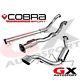 VZ07b Cobra Vauxhall Astra H VXR 05-11 Turbo Back Exhaust Sports Cat Non Res