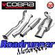 VZ10c Cobra Astra Coupe 2.0 MK4 3 Turbo Back Exhaust System Resonated & De Cat