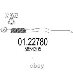 Vauxhall Astra CC Exhaust Pipe 2004-2009