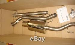 Vauxhall Astra Coupe Turbo (2.5) Cobra Sport Exhaust (Non-Resonated) (VX61)