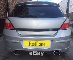 Vauxhall Astra Custom Built Stainless Steel Exhaust Cat Back Dual System VA11