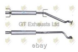 Vauxhall Astra G MK4 2.0 1998-2006 Exhaust Rear Middle Silencer Pressed Box