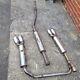 Vauxhall Astra G Mk4 Coupe Cabriolet Z20let Powerflow Cat Back Exhaust System