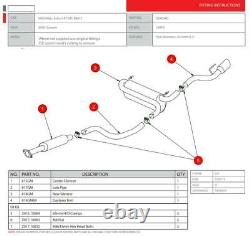 Vauxhall Astra GTC 1.4 Turbo Scorpion Resonated cat-back system Exhaust 09-15