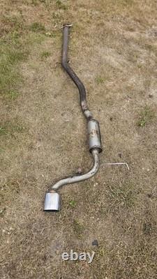 Vauxhall Astra H Mk5 Vxr Custom 1 Piece Exhaust System Centre Exit
