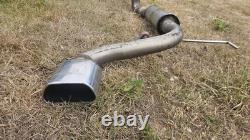 Vauxhall Astra H Mk5 Vxr Custom 1 Piece Exhaust System Centre Exit