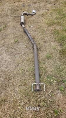 Vauxhall Astra H Mk5 Vxr Custom 1 Piece Exhaust System Centre Exit