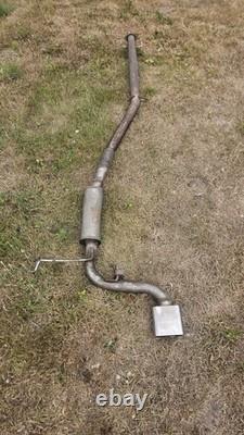Vauxhall Astra H Mk5 Vxr Custom 1 Piece Exhaust System Centre Exit