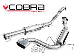 Vauxhall Astra H VXR (3) Cat-Back Cobra Sport Exhaust (Resonated) (VZ08g)