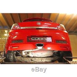 Vauxhall Astra H VXR 3 Turbo-Back Cobra Sport Exhaust (No Res/ No Cat) (VZ07d)