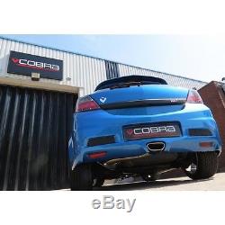 Vauxhall Astra H VXR 3 Turbo-Back Cobra Sport Exhaust (With Res & Cat) (VZ07a)