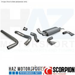 Vauxhall Astra J VXR 12-17 Scorpion 3 Non-Res Catback Exhaust Polished Fits OE