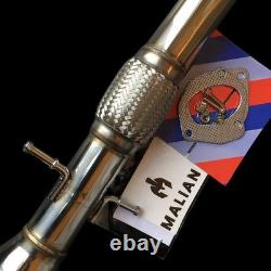 Vauxhall Astra J VXR 2.0T Secondary Sports Cat Stainless Steel Exhaust Pipe