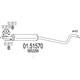 Vauxhall Astra MIDDLE SILENCER 1998-2009