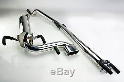 Vauxhall Astra Mk5 2.0 Vxr Stainless Steel Exhaust System From Cat