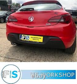 Vauxhall Astra Stainless Steel Backbox Delete Custom Exhaust Supply And Fit