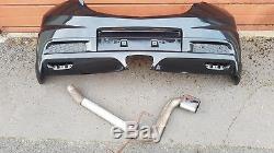 Vauxhall Astra VXR Rear Bumper & Exhaust for 1.9 CDTI Black Z20R MK5 H