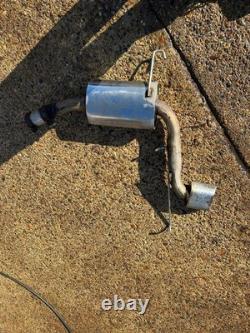 Vauxhall Astra Vxr Backbox Exhaust Stainless Steel Mk5 H 2006