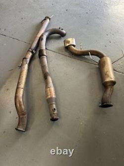 Vauxhall Astra Vxr Cobra 3 Cat Back Exhaust System Stainless Steel Mk5 H Z20leh
