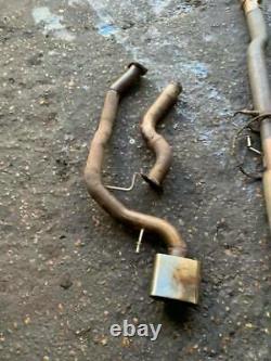 Vauxhall Astra Vxr Stainless Exhaust System Downpipe Decat Z20leh 2.0 Turbo