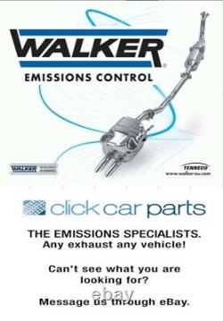 Walker Exhaust End Silencer 23652 VAUXHALL OPEL ASTRA G Box 1.7 DTI 16V 02
